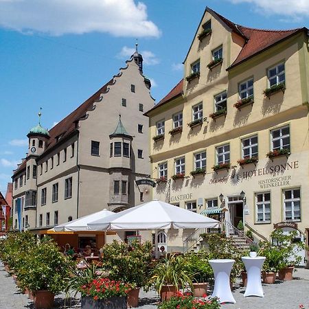 Kaiserhof Hotel Sonne Nördlingen Eksteriør bilde