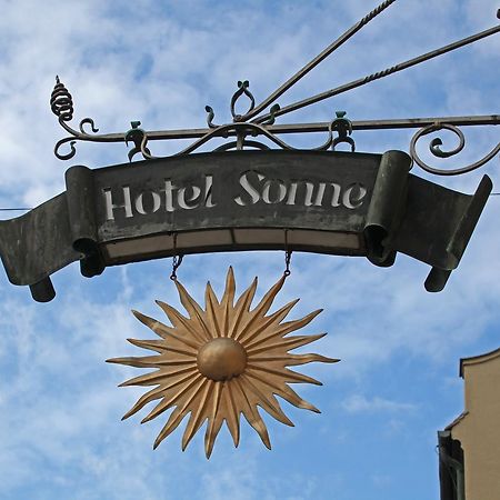 Kaiserhof Hotel Sonne Nördlingen Eksteriør bilde