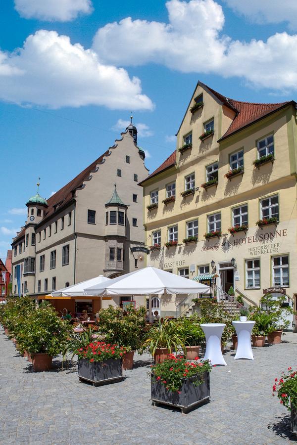 Kaiserhof Hotel Sonne Nördlingen Eksteriør bilde